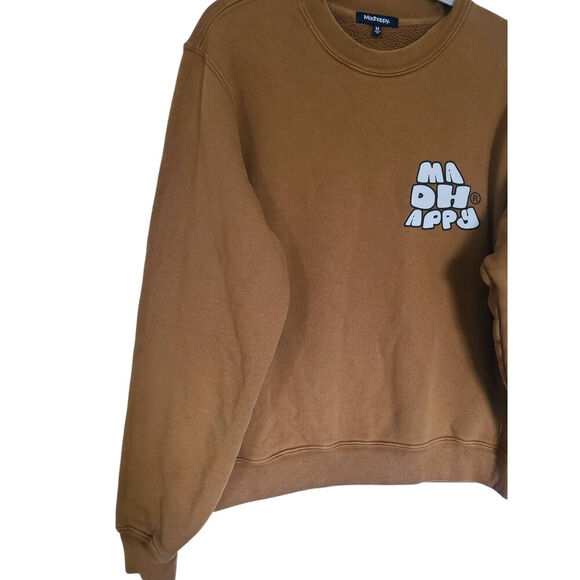 Madhappy Turtle Double Sided Heavyweight Fleece Pullover Sweatshirt Size Medium - Picture 4 of 7